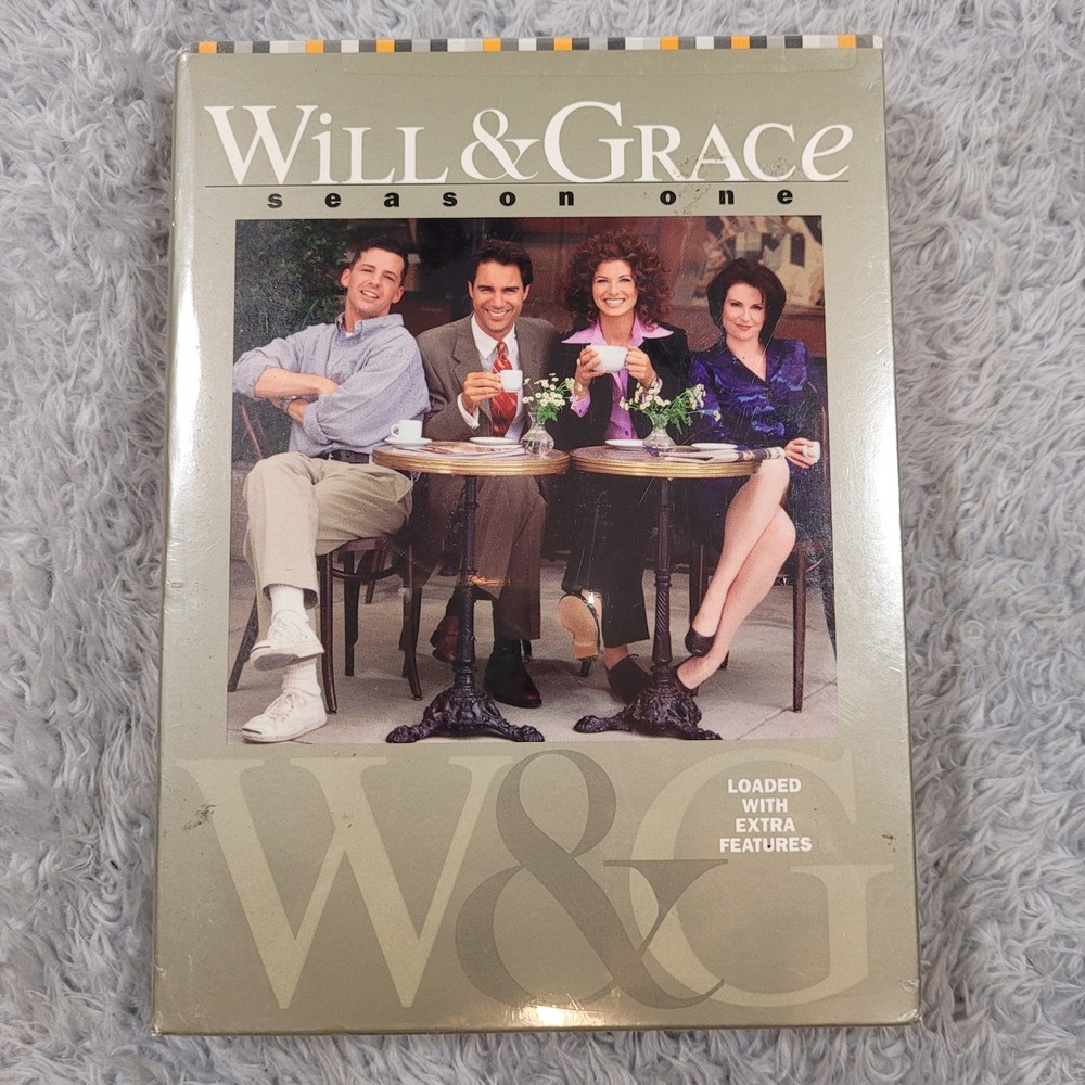 Will & Grace Season One (DVD, 2003) *SEALED* McCormack Messing Mullally Hayes‎